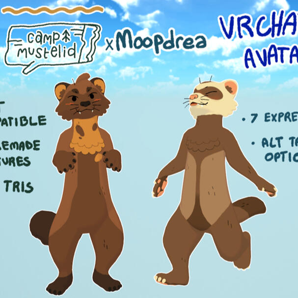 Mustelid by Moopdrea